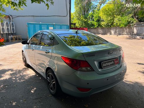 Hyundai Accent 2012 синий - фото 7