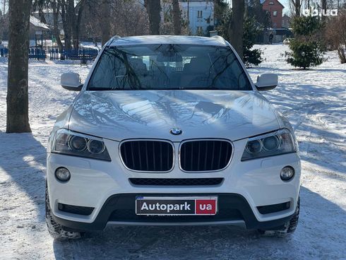 BMW X3 2014 белый - фото 2