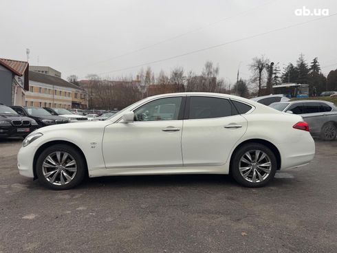 Infiniti Q70 2013 белый - фото 7