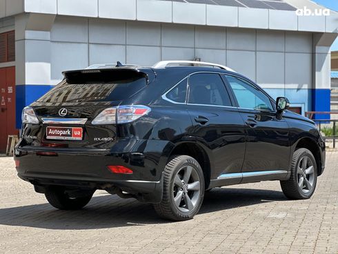 Lexus rx 450 h 2011 черный - фото 4