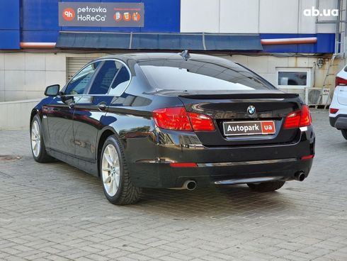 BMW 5 серия 2013 черный - фото 6