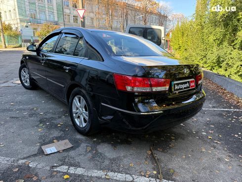 Hyundai Sonata 2009 черный - фото 7