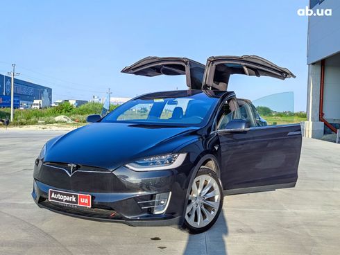 Tesla Model X 2018 черный - фото 18