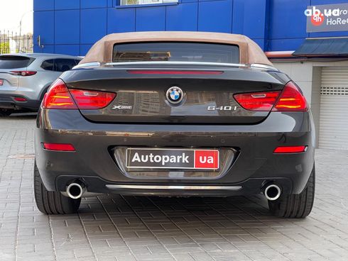 BMW 6 серия 2015 черный - фото 7