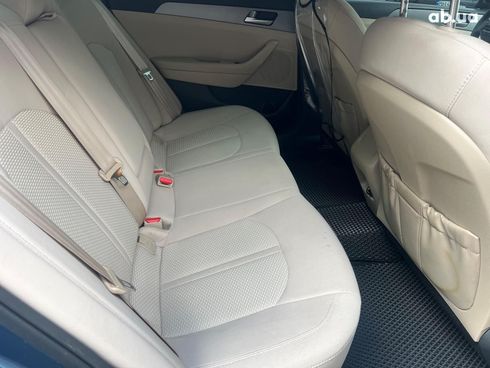 Hyundai Sonata 2015 синий - фото 16