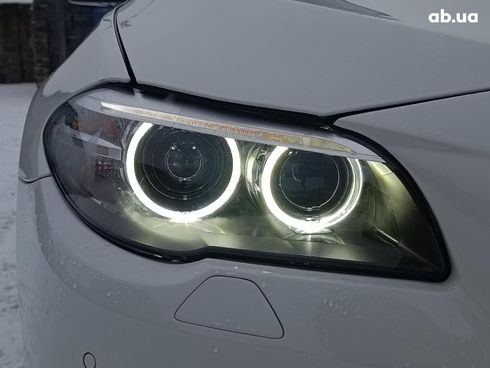 BMW 5 серия 2014 белый - фото 12