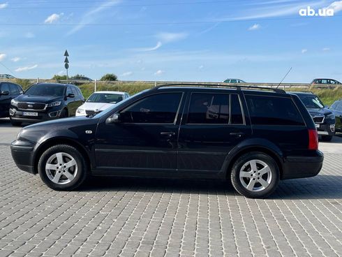 Volkswagen Golf 2001 черный - фото 2