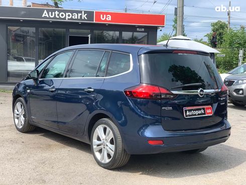 Opel Zafira 2012 синий - фото 7