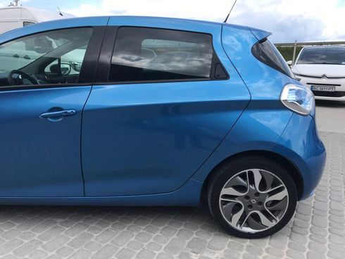 Renault Zoe 2017 синий - фото 10
