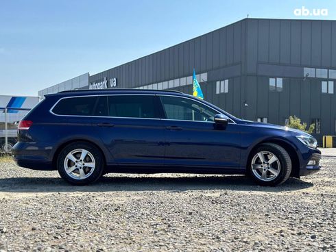 Volkswagen passat b8 2017 синий - фото 14