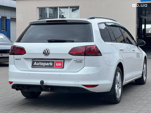 Volkswagen Golf 2014 белый - фото 9