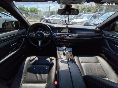 BMW 5 серия 2015 синий - фото 34