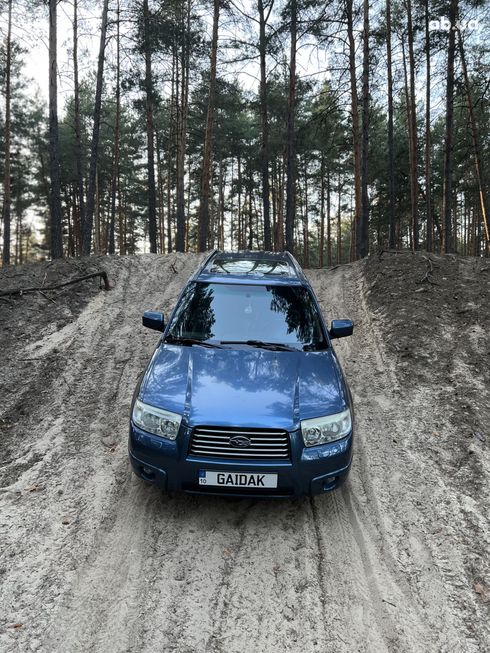 Subaru Forester 2007 синий - фото 18