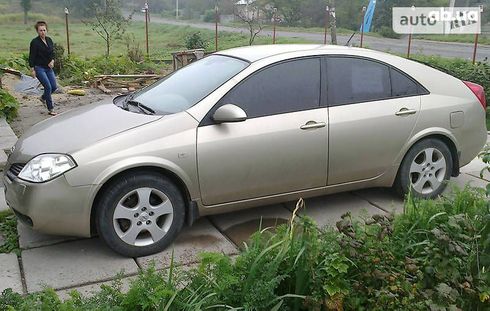 Nissan Primera 2002 золотистый - фото 4