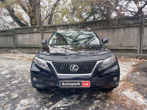 Lexus RX 2010 черный - фото 2