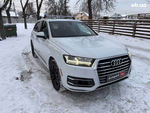 Audi Q7 2017 белый - фото 6