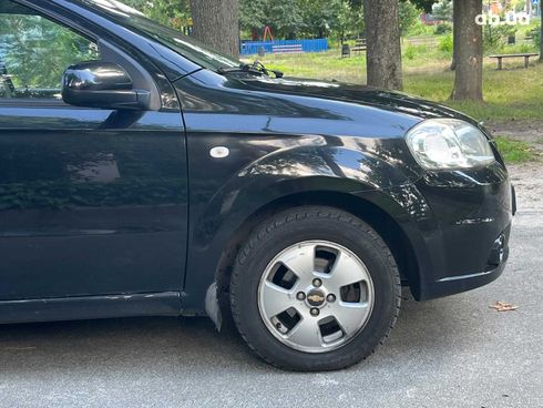 Chevrolet Aveo 2011 черный - фото 8