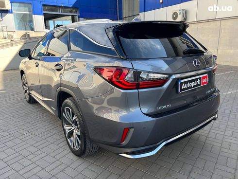 Lexus rx 450 h 2018 серый - фото 10