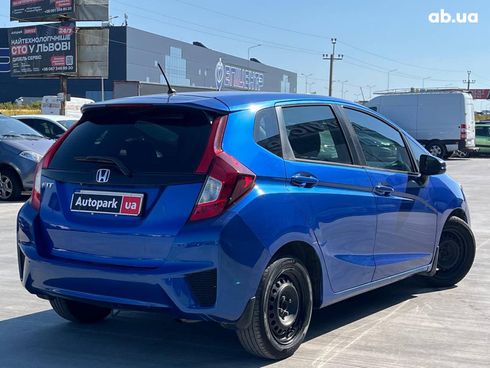 Honda Fit 2016 синий - фото 7