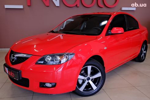 Mazda 3 2007 красный - фото 2