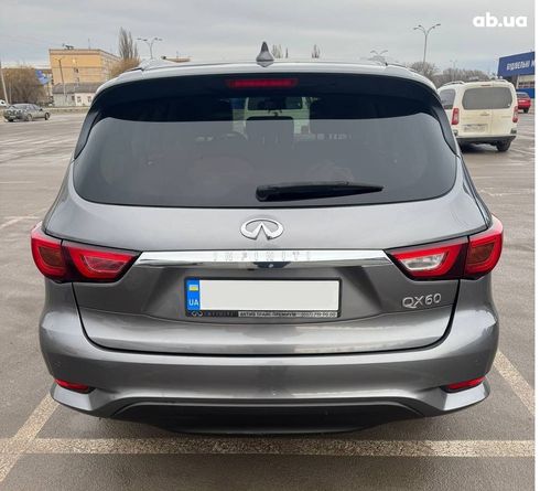 Infiniti QX60 2017 серебристый - фото 5