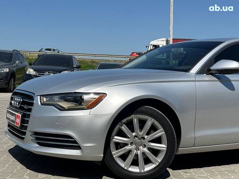 Audi A6 2013 серый - фото 2