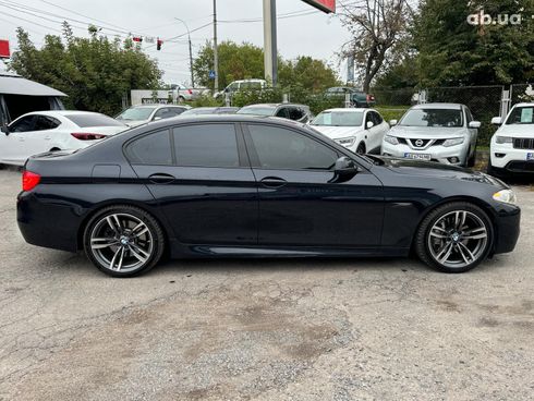BMW 5 серия 2012 синий - фото 5