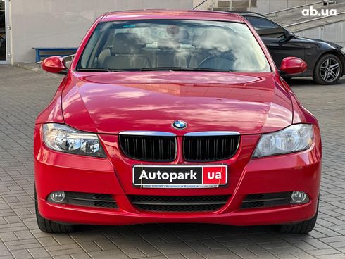 BMW 3 серия 2007 красный - фото 2