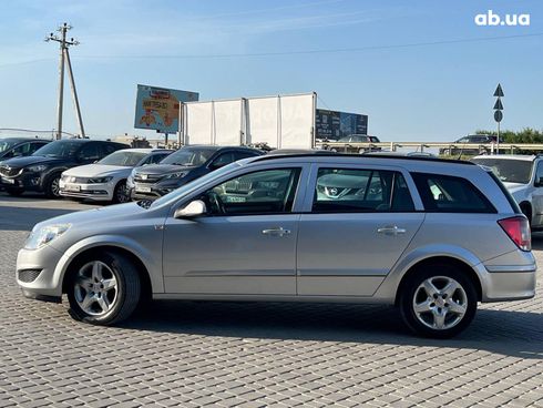 Opel astra h 2008 серый - фото 4