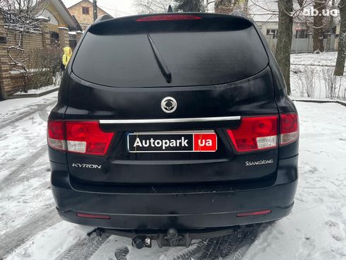 SsangYong kyron deluxe 2007 черный - фото 9