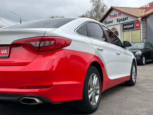 Hyundai Sonata 2016 белый - фото 11