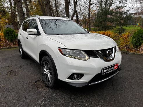 Nissan Rogue 2014 белый - фото 3