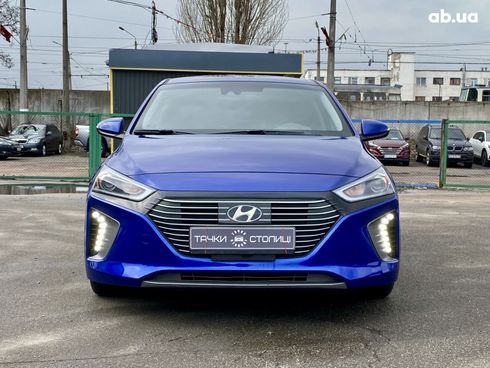 Hyundai IONIQ Hybrid 2019 синий - фото 2