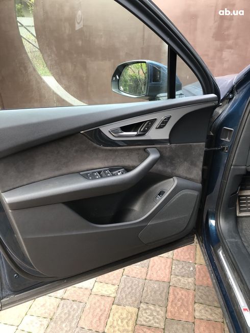 Audi Q7 2018 синий - фото 15