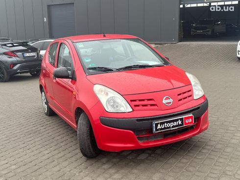 Nissan Pixo 2009 красный - фото 3