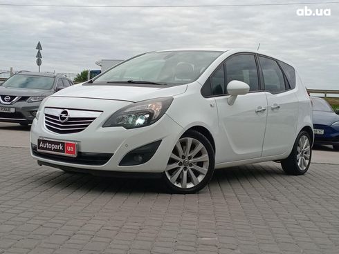 Opel Meriva 2012 белый - фото 2