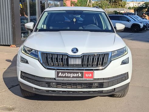 Skoda Kodiaq 2017 белый - фото 2