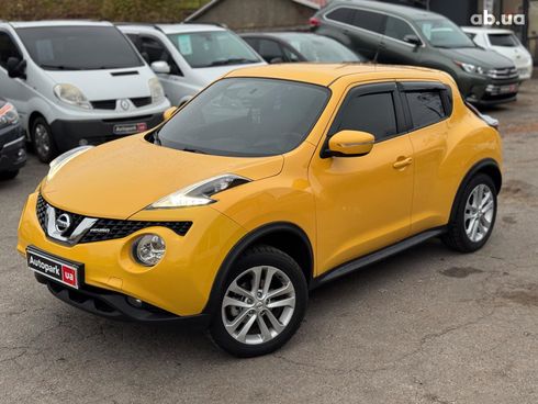 Nissan Juke 2017 желтый - фото 4