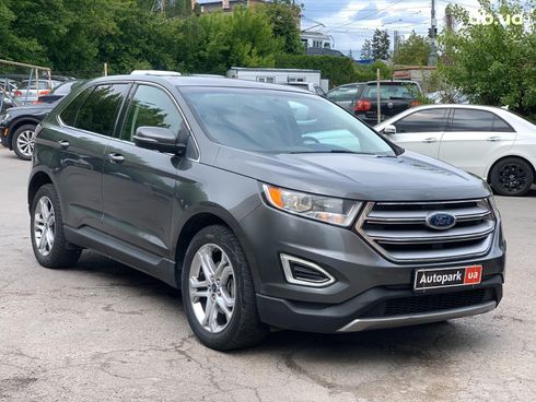 Ford Edge 2016 серый - фото 3