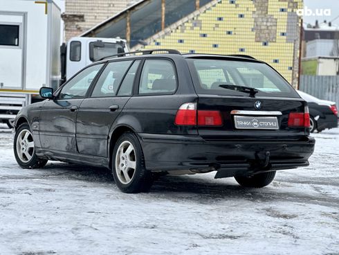 BMW 5 серия 2001 черный - фото 7