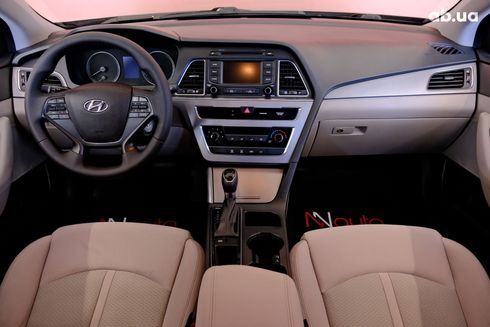 Hyundai Sonata 2015 серый - фото 7