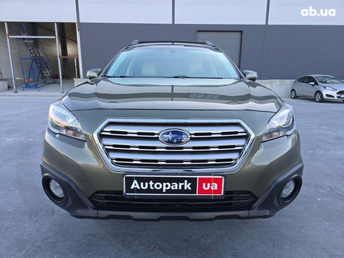 Subaru Outback 2014 зеленый - фото 2