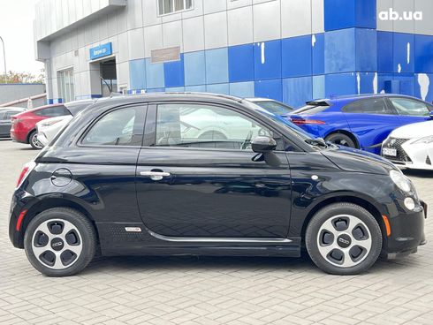 Fiat 500E 2016 черный - фото 4