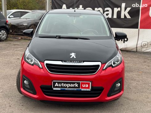 Peugeot 108 2018 красный - фото 8