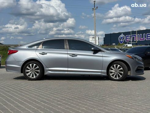 Hyundai Sonata 2014 серый - фото 11