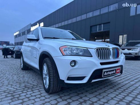 BMW X3 2014 белый - фото 14