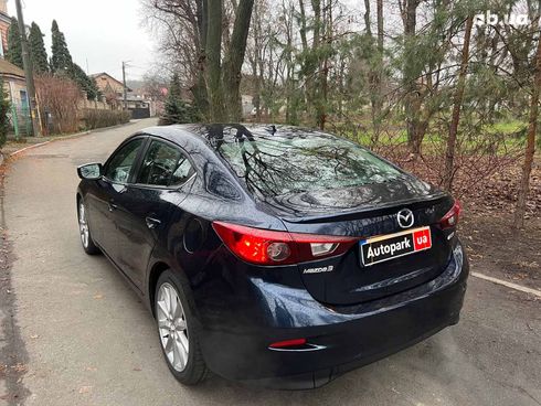 Mazda 3 2017 синий - фото 7