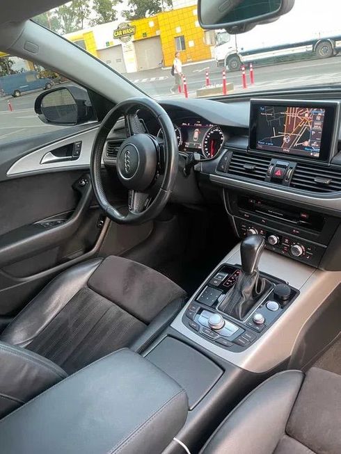 Audi A6 2016 черный - фото 4