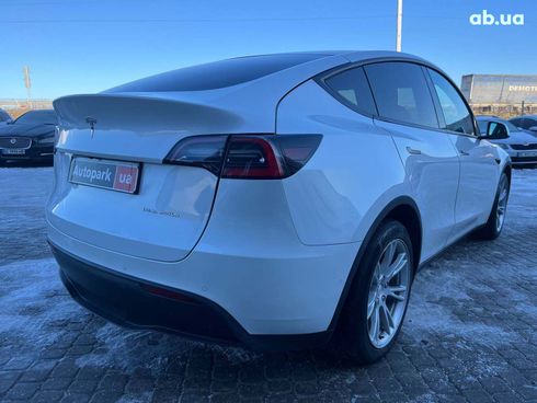 Tesla Model Y 2020 белый - фото 4