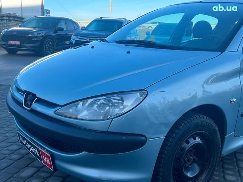 Peugeot 206 2005 серый - фото 4